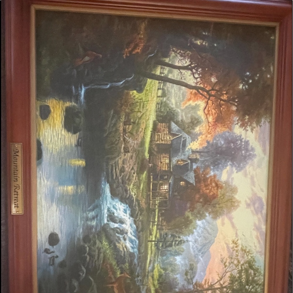 Thomas Kinkaid pictures , with the certificate of authenticity.